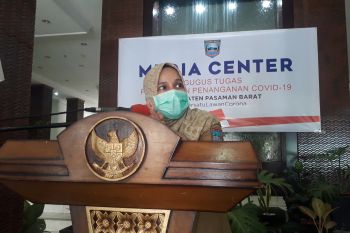 Pasien positif COVID-19 di Pasaman Barat hari ini bertambah satu orang