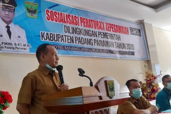 Sering dilanggar, peraturan kepegawaian kembali disosialisasikan di lingkungan Pemkab Padang Pariaman