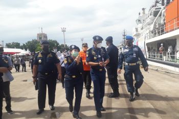 Kemenhub gelar simulasi penanggulangan tumpahan minyak di Laut
