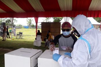 KPU Sigi simulasikan pemungutan suara pastikan penerapan prokes