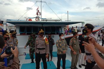 Logistik Pilkada Kabupaten Pangkep dikirim lebih awal ke pulau