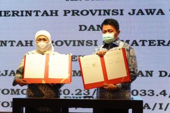 Sumsel-Jatim kerja sama  dagang dan investasi