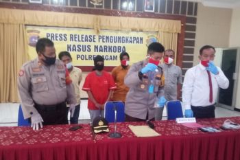 Pengungkapan kasus Narkoba di Polres Agam lebihi target