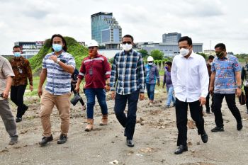 Gubernur targetkan sirkulasi air Pantai Losari tuntas dalam tiga pekan