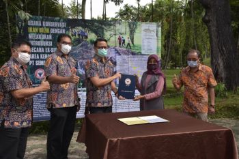 Semen Padang kerja sama dengan UBH lanjutkan konservasi  ikan bilih