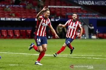 Atletico Madrid merebut puncak klasemen Liga Spanyol