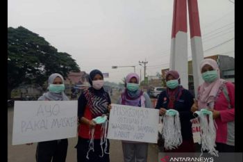 Puskesmas Blok B Dharmasraya gencarkan sosialisasi pencegahan COVID-19