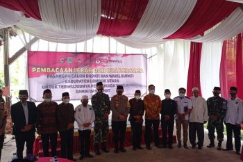Kapolda NTB dan Danrem 162/WB hadiri deklarasi Pilkada damai di KLU