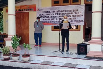 Bawaslu Sitaro gelar apel bersama jajaran