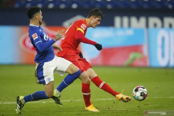 Leverkusen naik ke peringkat kedua setelah menang di kandang Schalke 3-0