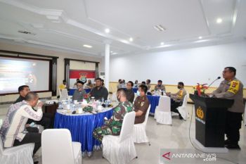 Polres Palu rapat koordinasi lintas Sektoral wujudkan Pilkada damai