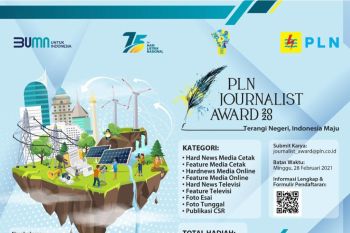 Apresiasi insan pers, PLN gelar journalist award 2020