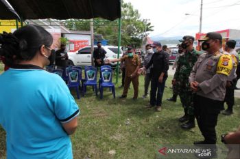 Polres Palu bersama Forkopimda pantau TPS di daerah perbatasan
