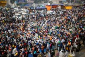 Petani di seluruh India lakukan protes terhadap UU liberalisasi pasar