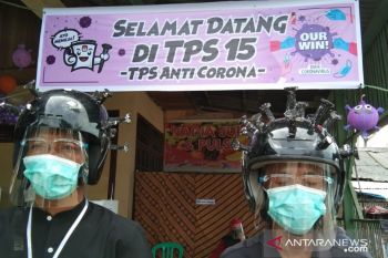 Di Padang ada TPS bertemakan Anti Corona