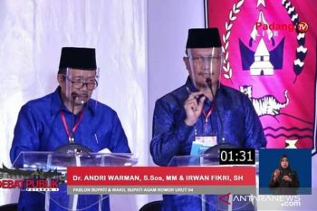 AWR-Irwan Fikri ungguli perolehan suara di 10 kecamatan
