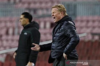 Koeman puji dominasi babak pertama jadi kunci Barcelona atasi Sociedad