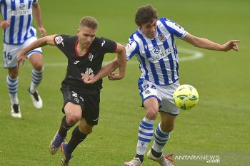 Diimbangi Eibar, Sociedad kembali ke puncak klasemen