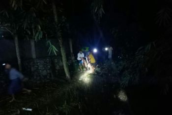 Mandi di sungai, pria di Lombok Tengah ditemukan tewas mengapung (Video)