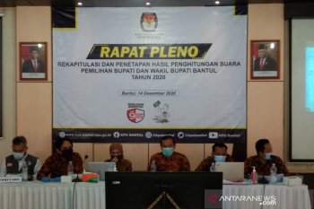 Partisipasi pemilih di Pilkada Bantul di atas target nasional