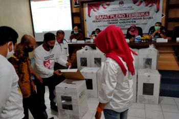 KPU Parigi Moutong mulai rekapitulasi suara pemilihan gubernur-wagub Sulteng