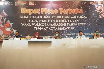 KPU : Partisipasi pemilih pada Pilkada Makassar capai 59,6 persen