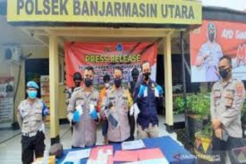 Penyelundupan 1,3 kg sabu-sabu di Banjarmasin disinyalir manfaatkan momen pilkada