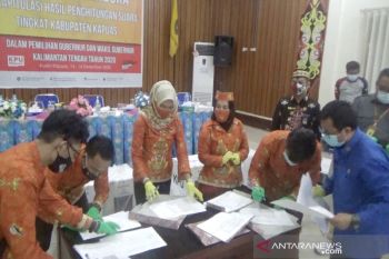 Berikut hasil penghitungan suara pilkada di Kapuas