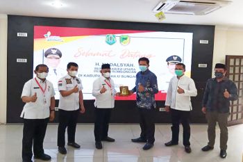 Tingkatkan kerja sama, Nadalsyah silaturahim ke Amuntai