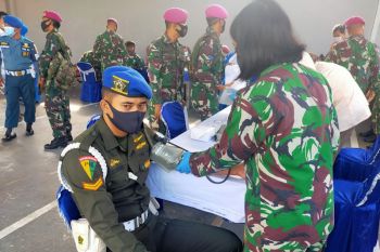 Denpom II gelar donor darah peringati HUT ke-75