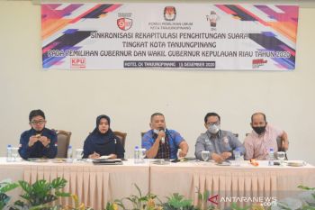 Dua kandidat Pilkada Kepri tolak teken berita acara rekapitulasi