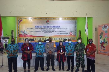 Kapolres:Rapat pleno penghitungan suara Pilkada Keerom kondusif