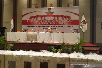 Pilkada Gresik: Pasangan "NIAT" ungguli "QA" dengan selisih 14.233 suara