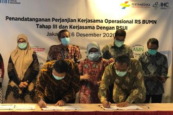 Bagian dari holding RS BUMN, Semen Padang Hospital kerja sama dengan Pertamedika ICH