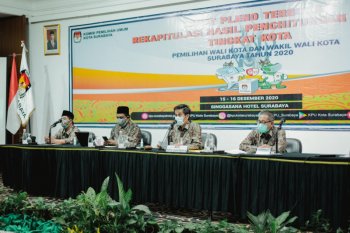 Penetapan Wali Kota Surabaya terpilih menunggu keputusan MK
