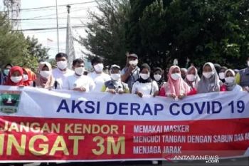 Dinkes Kota Solok adakan aksi derap COVID-19