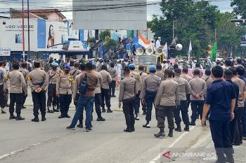 551 polisi kawal aksi Solidaritas Umat Islam Sulawesi Tengah di Palu