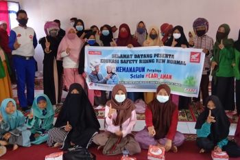 Edukasi Safety Riding Offline Honda Sulteng, "Kemanapun Perginya Selalu #Cari_Aman"