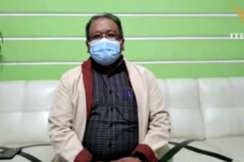 Rektor Itera Prof Ofyar Tamin menyatakan positif COVID-19