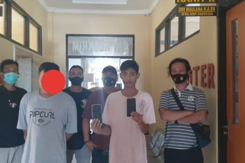 Polres Lombok Utara tangkap pegawai rumah makan mencuri HP