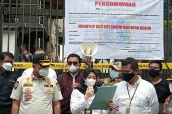 Langgara protokol Kesehatan, Satpol PP pastikan tutup permanen  diskotek 'Monggo Mas'