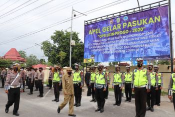 Polres Bantul mengerahkan 260 personel amankan Natal dan Tahun Baru 2021