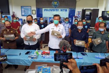 Jelang akhir tahun, BNNP NTB gagalkan peredaran empat kilogram ganja di Kota Bima