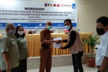Pemkab Sigi tuntaskan dokumen kajian risiko bencana alam