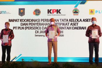Sinergi dan optimalisasi aset, PLN terima 1.222 sertifikat