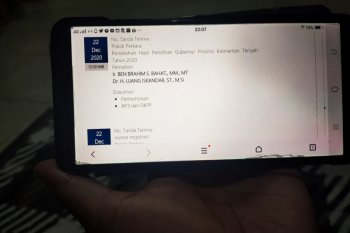 Ben-Ujang daftarkan gugatan ke MK terkait hasil Pilkada Kalteng