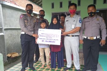 Jasa Raharja NTB serahkan santunan korban kecelakaan maut kurang dari 24 jam