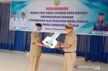 DLH Baubau luncurkan pengoperasian exafator bantuan Kementerian PUPR