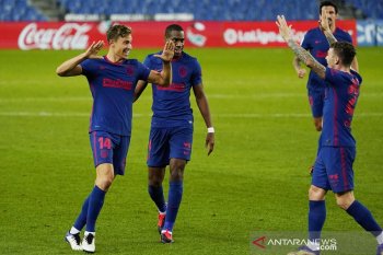 Taklukkan Sociedad, Atletico kian kokoh di puncak klasemen