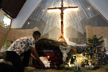 Sejumlah gereja di Bandarlampung lakukan ibadah secara daring